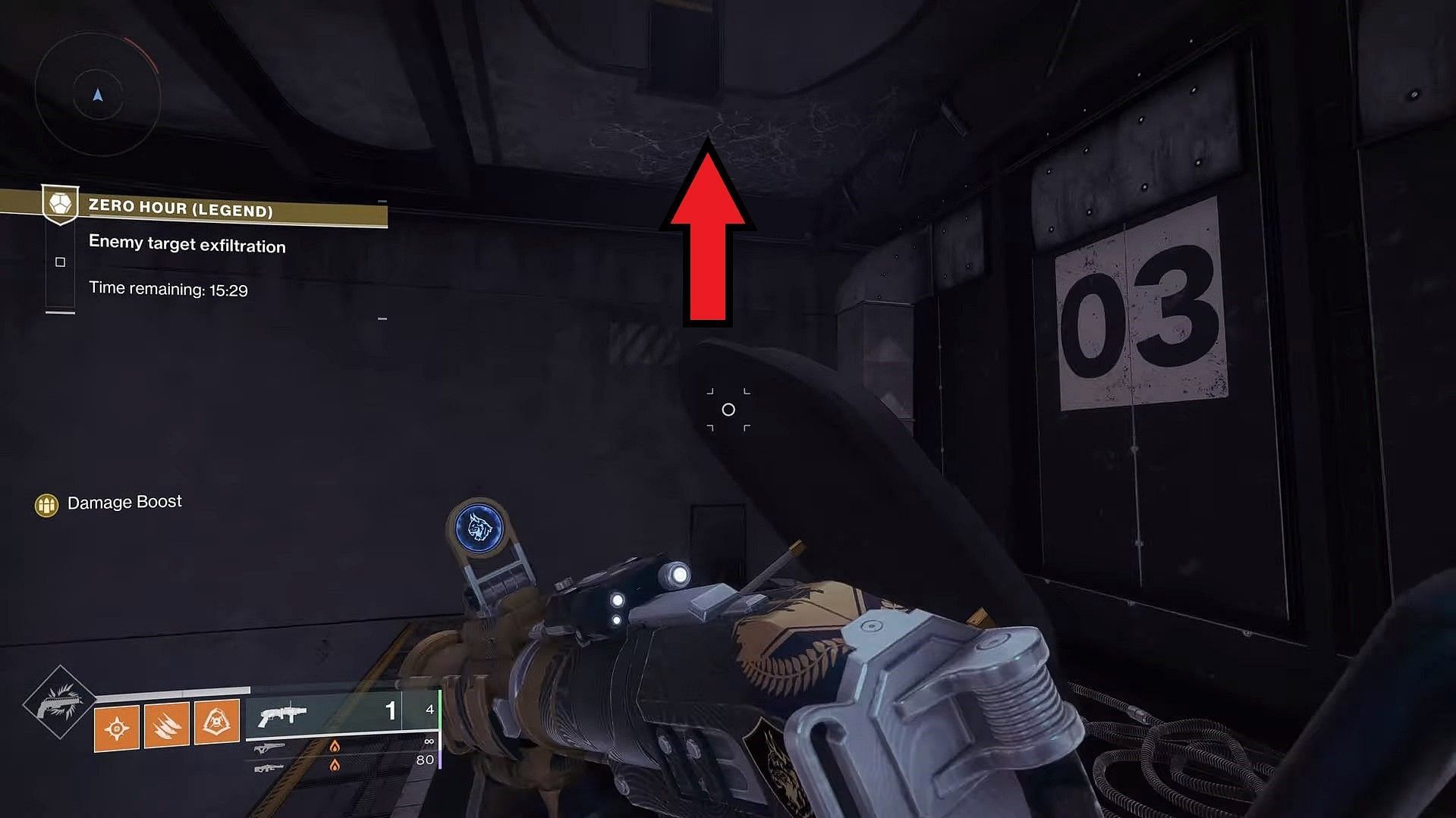 The way from the "03" pipe door (Image via Esoterickk YT)